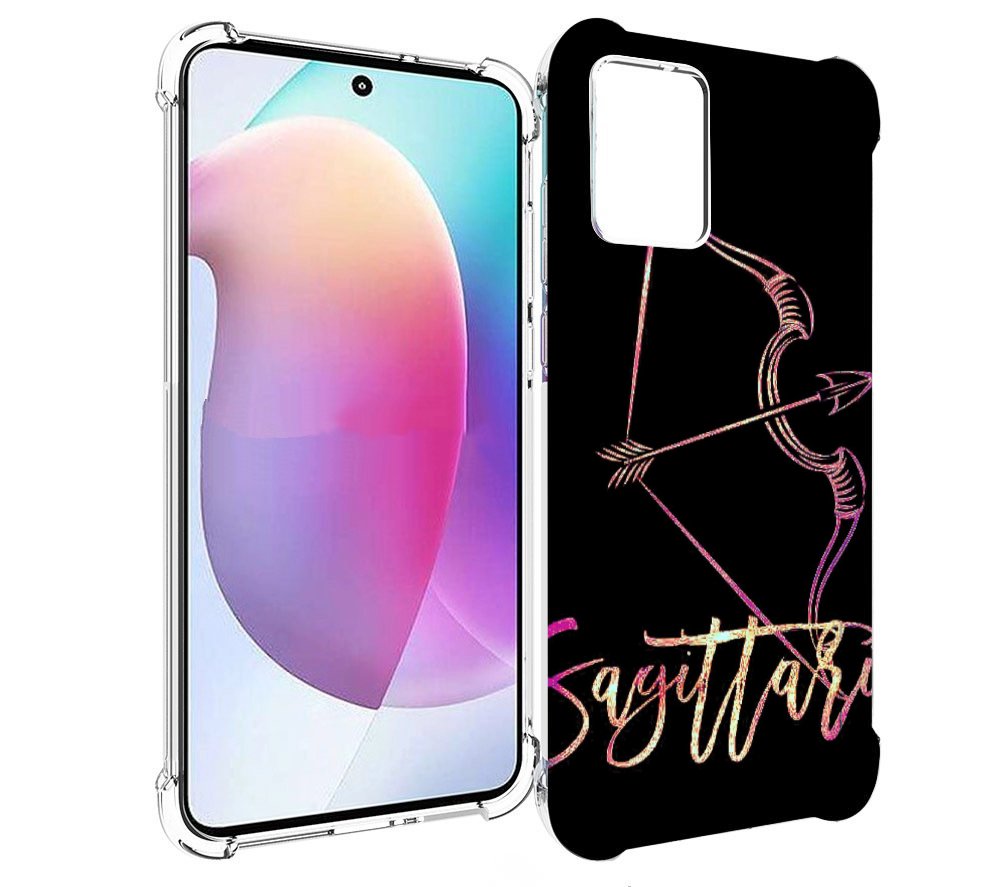 

Чехол MyPads знак зодиака стрелец 3 для Motorola Edge 30 Neo, Прозрачный, Tocco