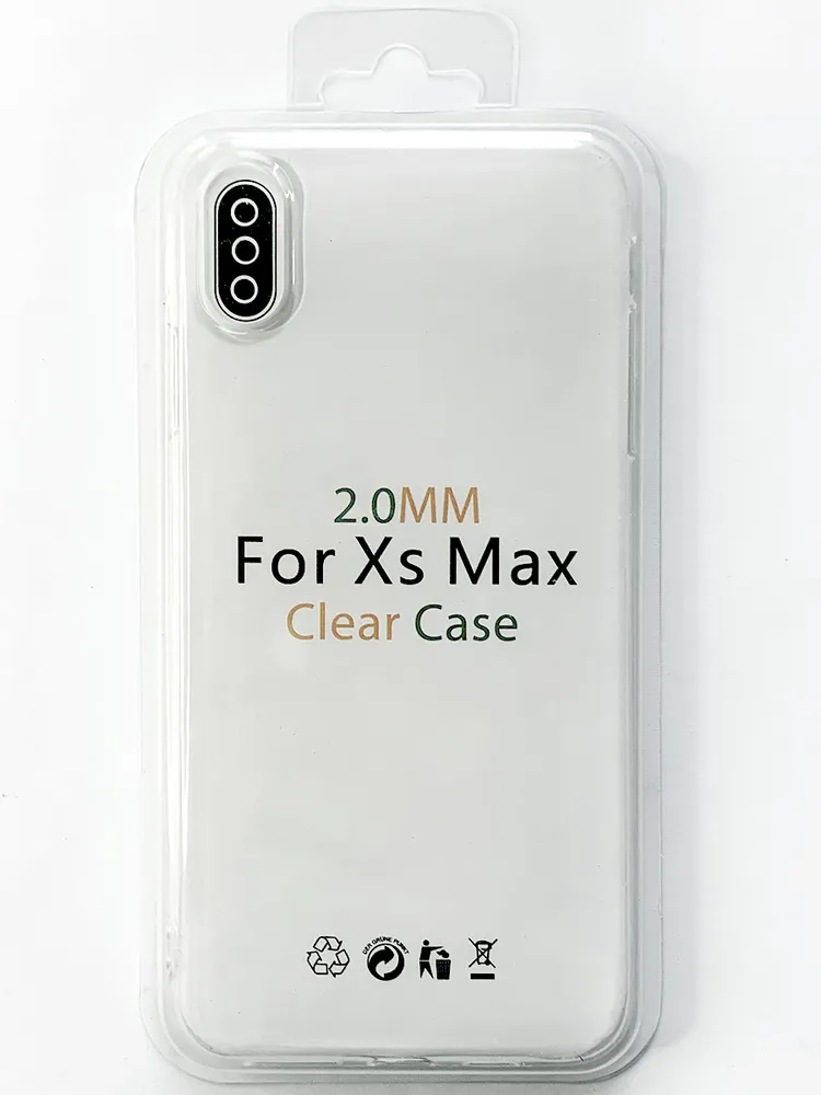 

Комплект: прозрачный силиконовый чехол и защитное стекло для iPhone XS Max