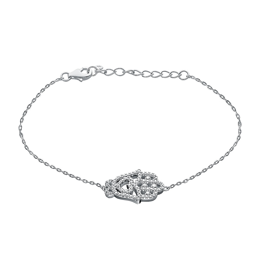 

Браслет из серебра с фианитом р.  585Gold 705000793, 705000793