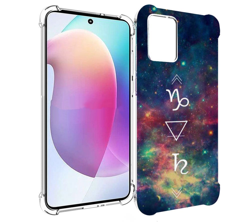 

Чехол MyPads знак зодиака козерог 5 для Motorola Edge 30 Neo, Прозрачный, Tocco