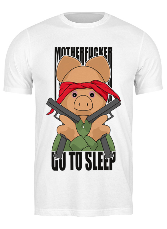 

Футболка мужская Printio Go to sleep or die 2662859 белая L, Белый, Go to sleep or die 2662859