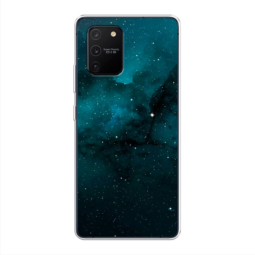 

Чехол на Samsung Galaxy S10 Lite "Синий космос", 210050-2