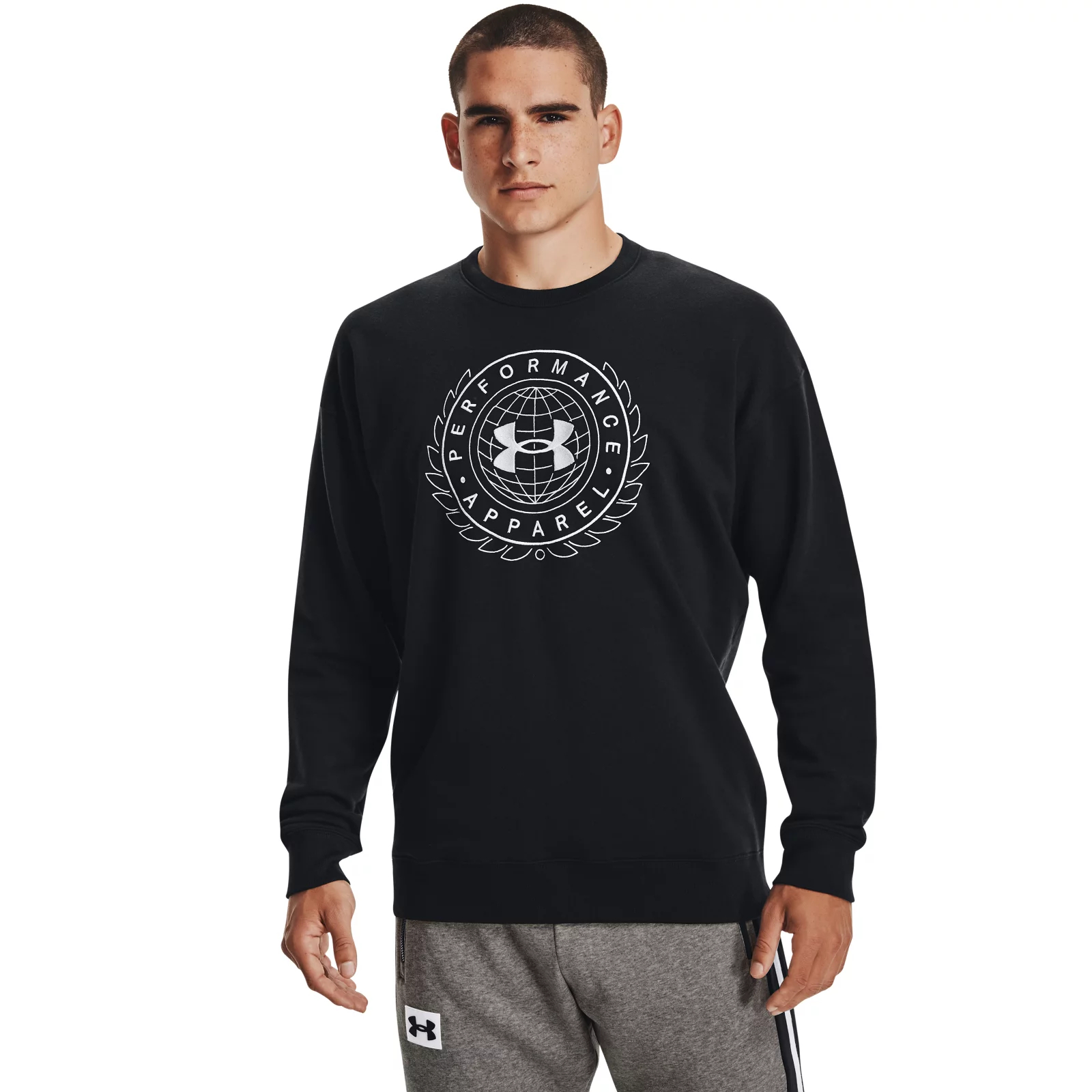 

Свитшот мужской Under Armour 1366298-001 черный XL, 1366298-001