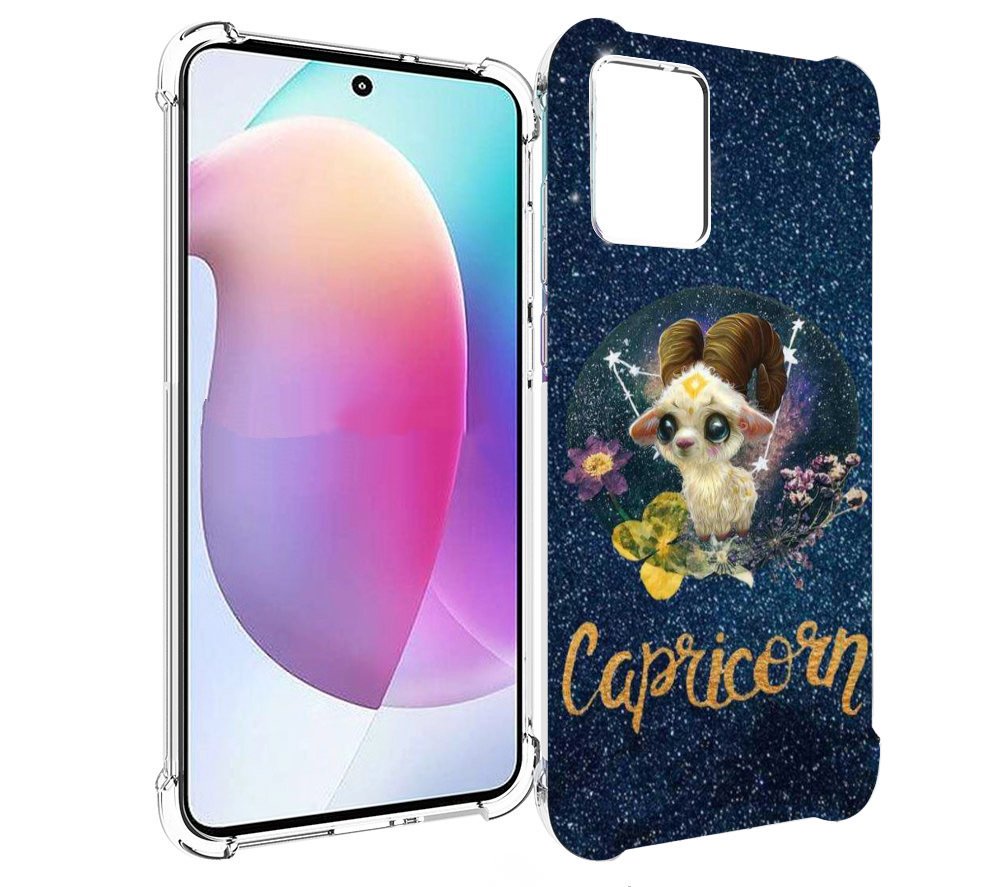 

Чехол MyPads знак зодиака козерог 3 для Motorola Edge 30 Neo, Прозрачный, Tocco