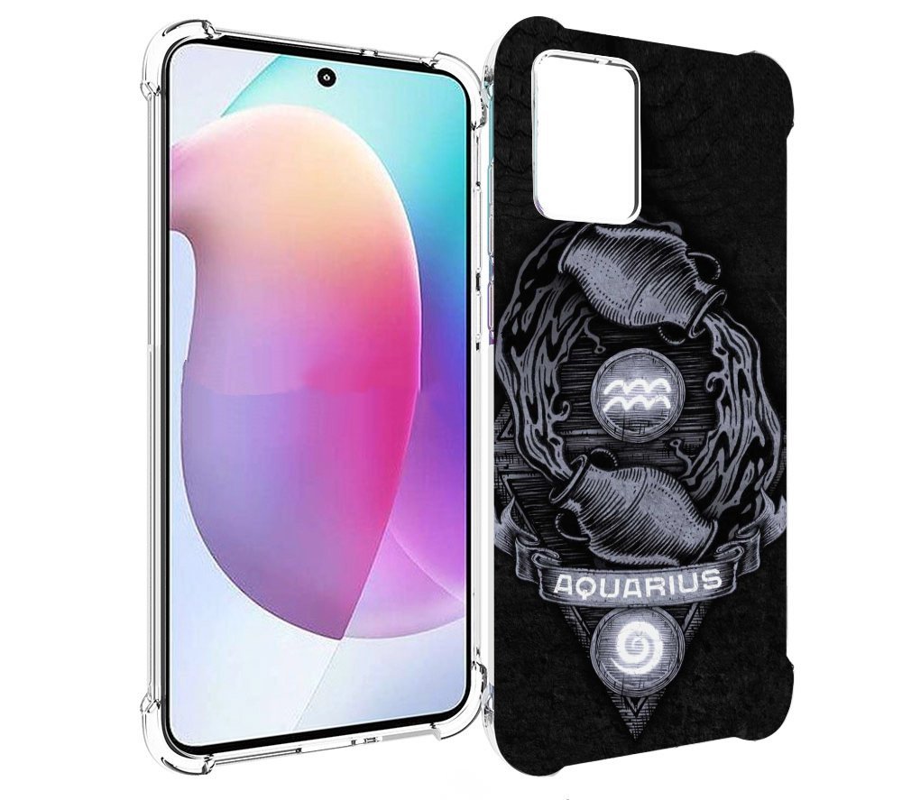 

Чехол MyPads знак зодиака водолеи 6 для Motorola Edge 30 Neo, Прозрачный, Tocco