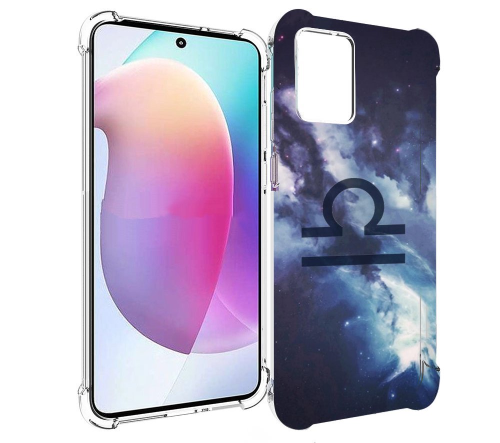 

Чехол MyPads знак зодиака весы 5 для Motorola Edge 30 Neo, Прозрачный, Tocco