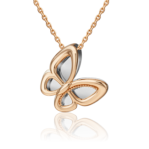 

Подвеска из красного золота/белого золота PLATINA jewelry 03-3287-00-000-1111, 03-3287-00-000-1111