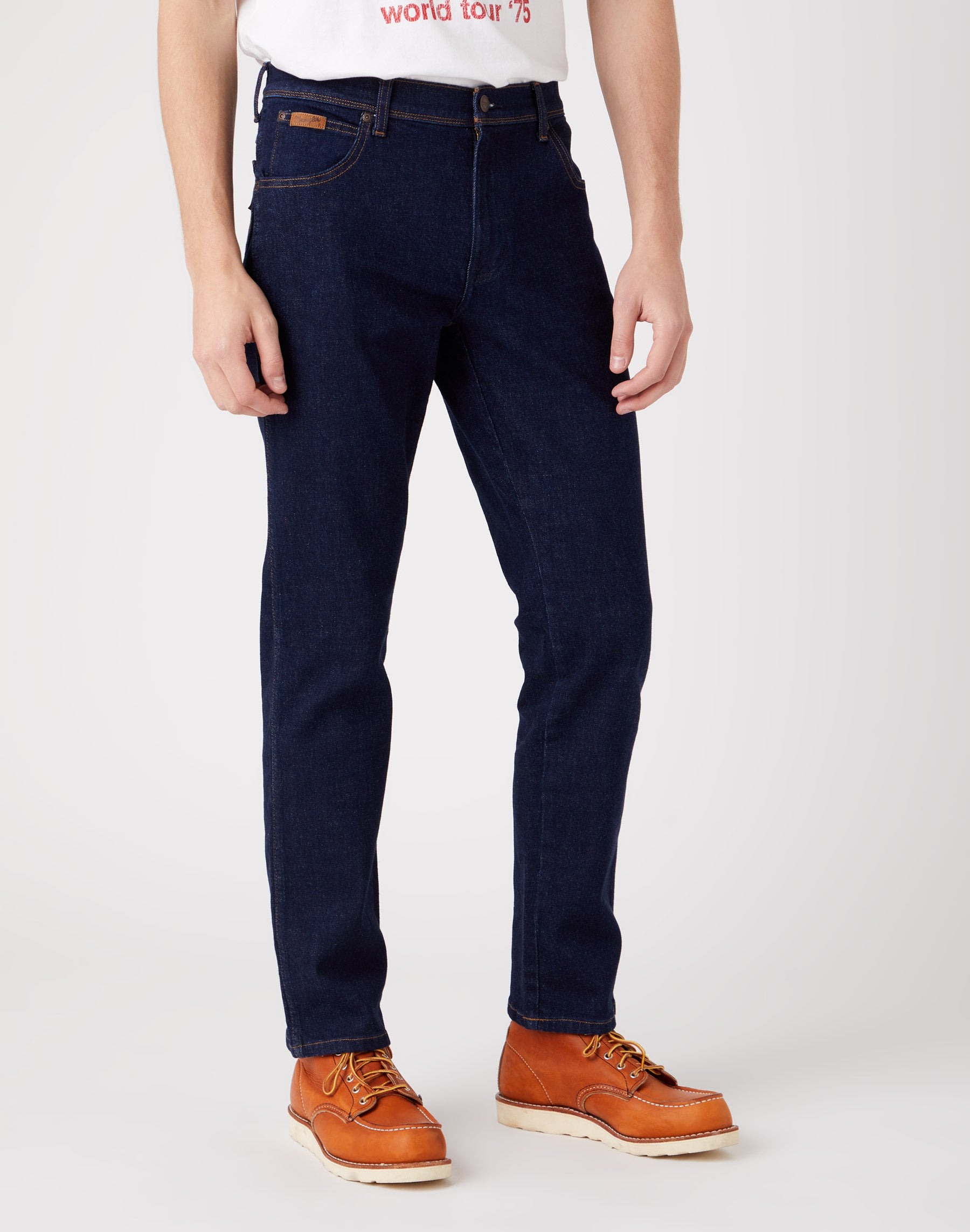 

Джинсы мужские Wrangler W12SQ821U синие 33/34, Синий, W12SQ821U