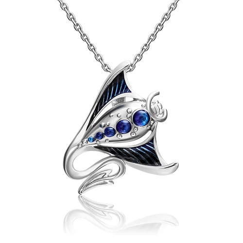 

Кулон из серебра с эмалью PLATINA jewelry 03-3256-00-000-0200-68, 03-3256-00-000-0200-68