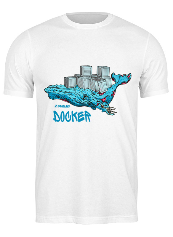 

Футболка мужская Printio Docker 2485334 белая L, Белый, Docker 2485334
