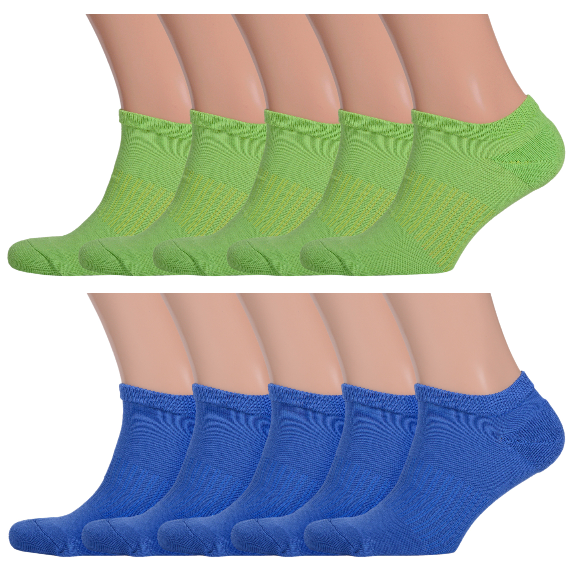 Комплект носков мужских Palama 10-МКС-03 зеленых; синих 29