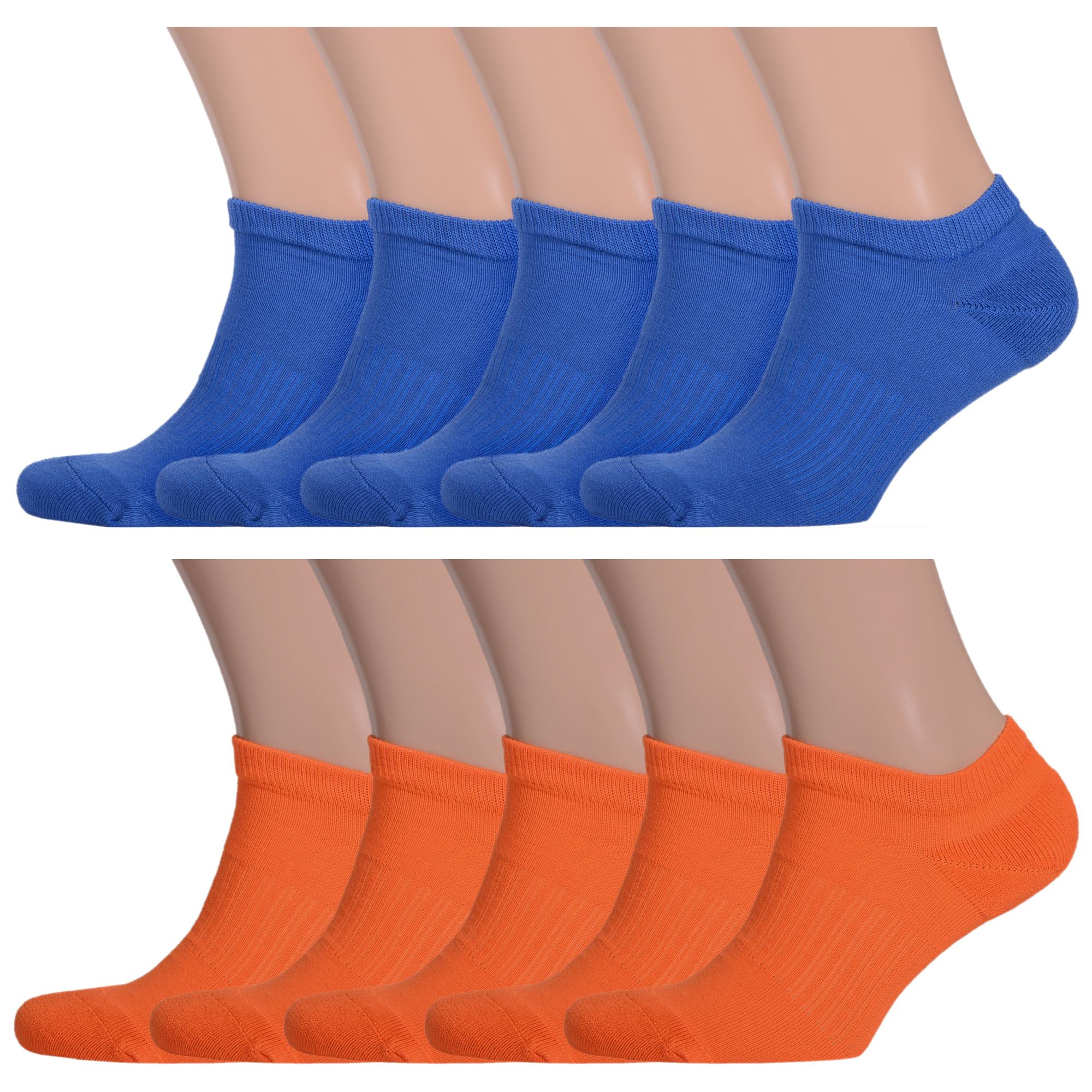 Комплект носков мужских Palama 10-МКС-03 оранжевых; синих 29