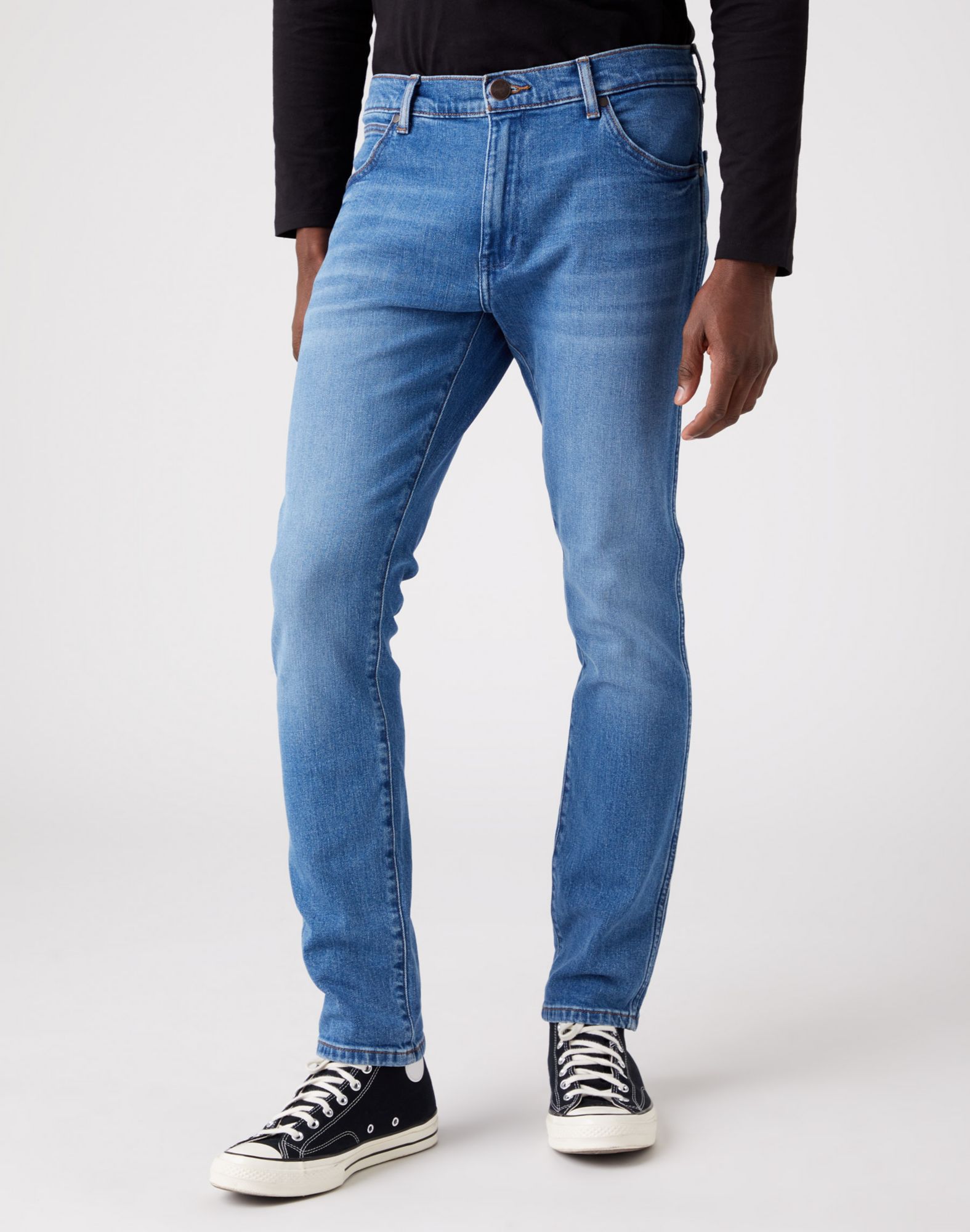 

Джинсы мужские Wrangler W18SJX21Y голубые 38/32, Голубой, W18SJX21Y
