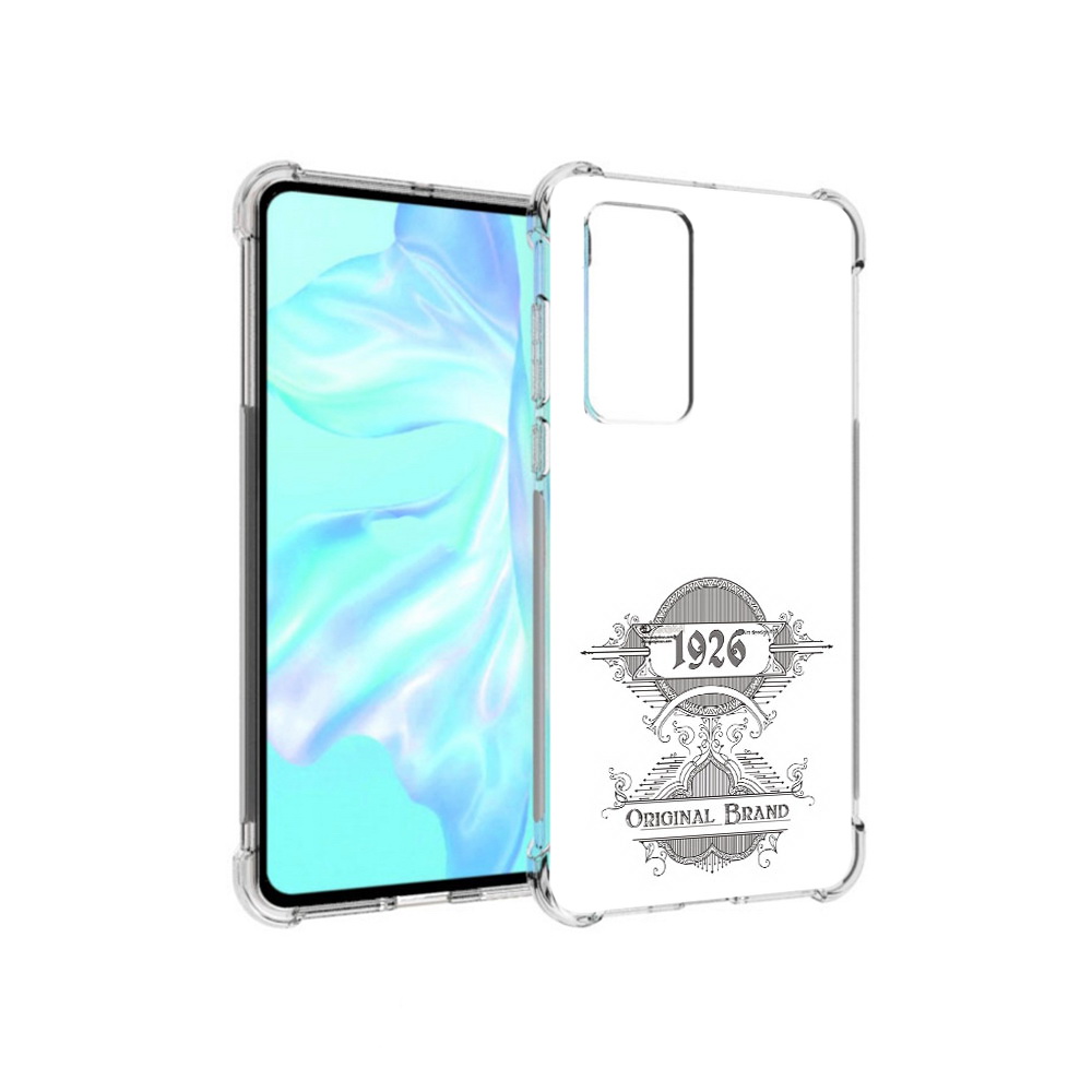 

Чехол MyPads Tocco для Huawei P40 логотип черно белый, Прозрачный, Tocco