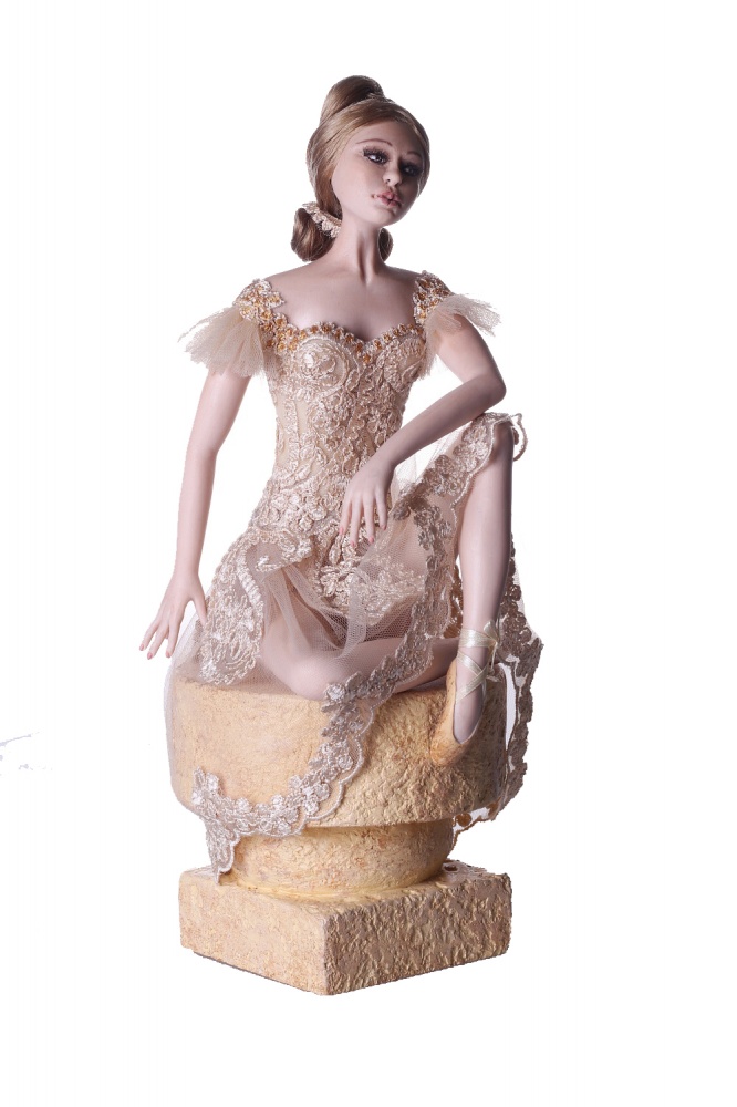 

Коллекционная кукла ручной работы Балерина KL-BALERINA