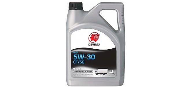 Моторное масло Idemitsu минеральное DIESEL 5W30 Api Cf/Sg 4л