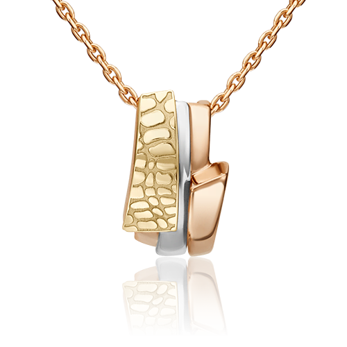 

Кулон из комбинированного золота PLATINA jewelry 03-3132-00-000-1140-64, 03-3132-00-000-1140-64