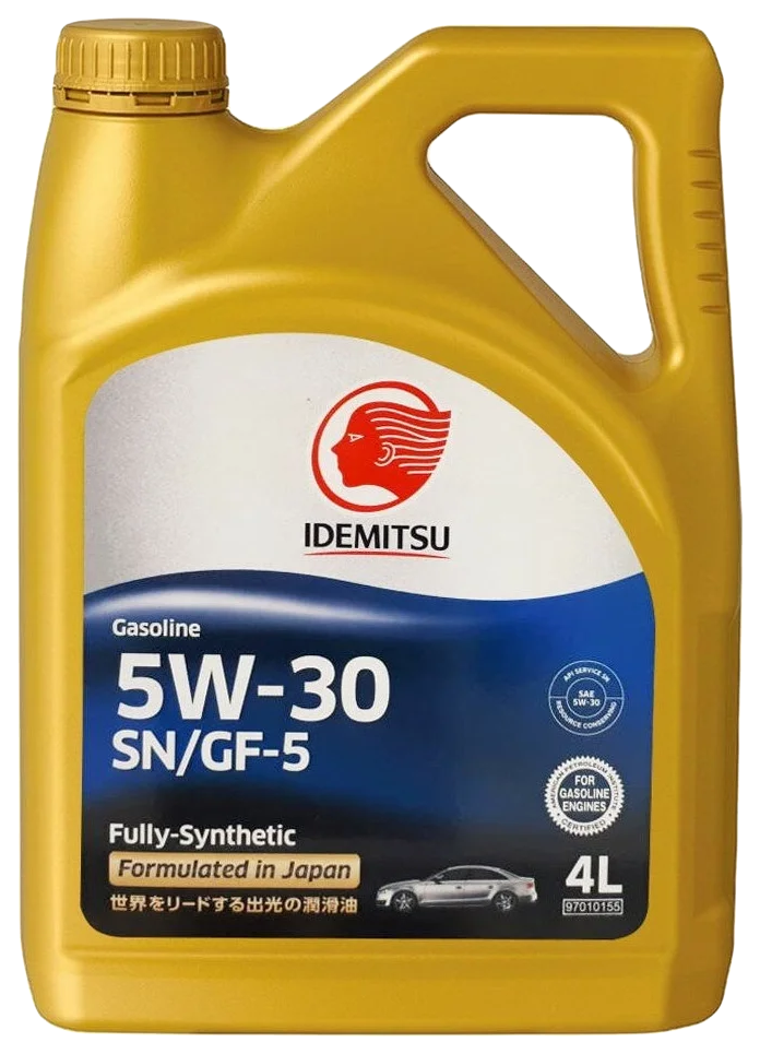 

Моторное масло Idemitsu синтетическое 5W30 Api Sn Isac Gf-5 4л