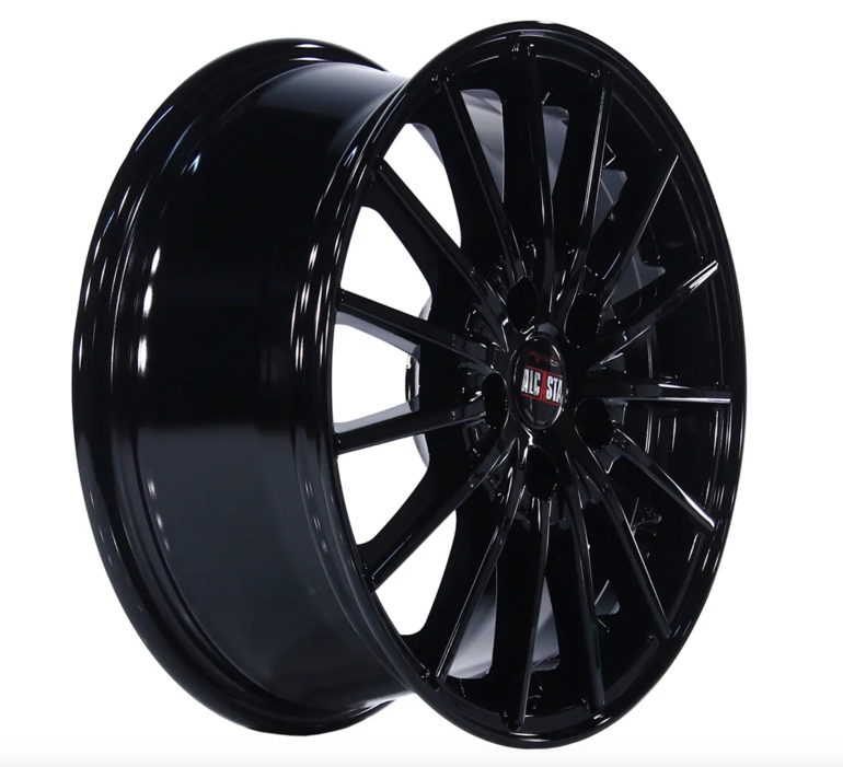 

Колесный диск Alcasta M60 Black 7x17/5x110 ET39 D65.1, Черный