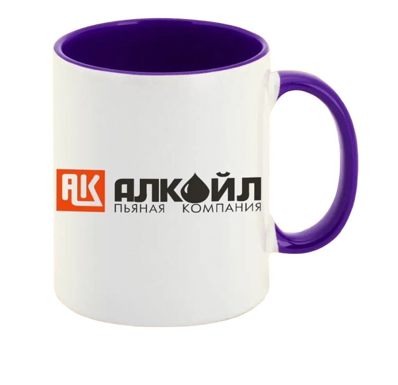 

Кружка CoolPodarok Алкойл пьяная компания