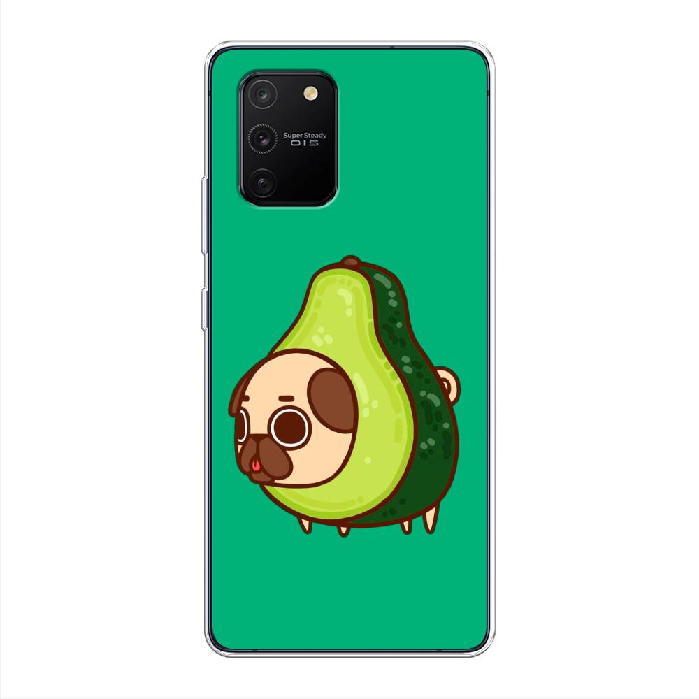 

Чехол на Samsung Galaxy S10 Lite "Мопс авокадик", Зеленый, 210050-1