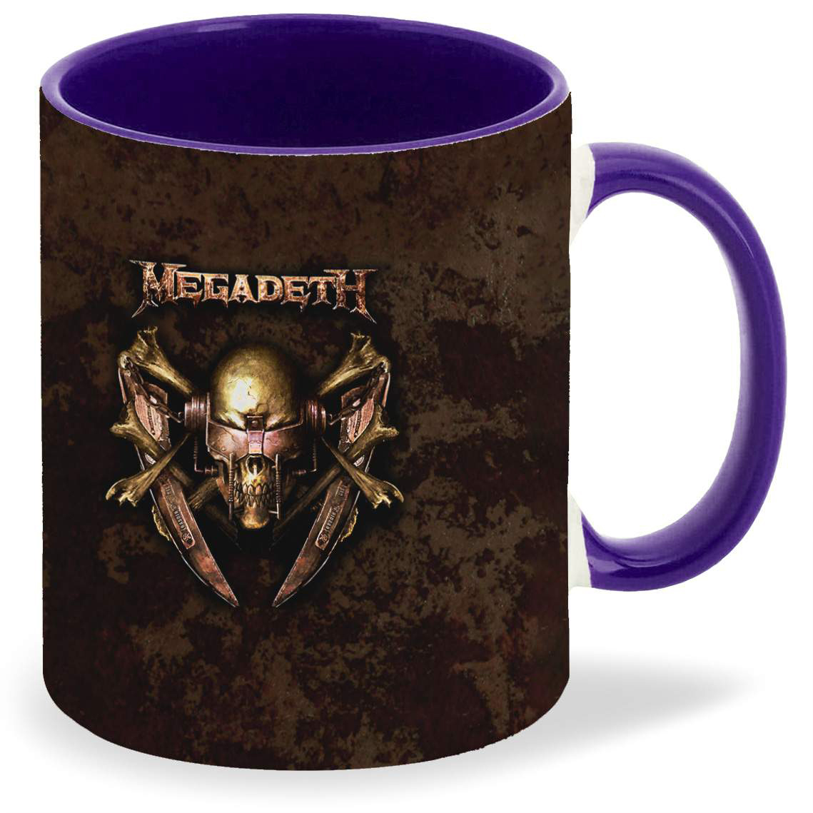 

Кружка CoolPodarok megadeth логотип череп