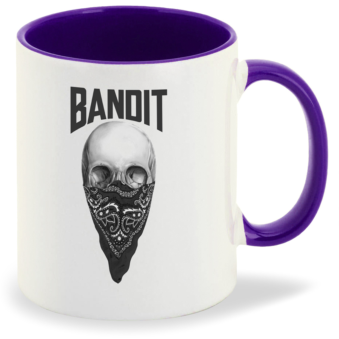 

Кружка CoolPodarok Bandit Череп в косынке