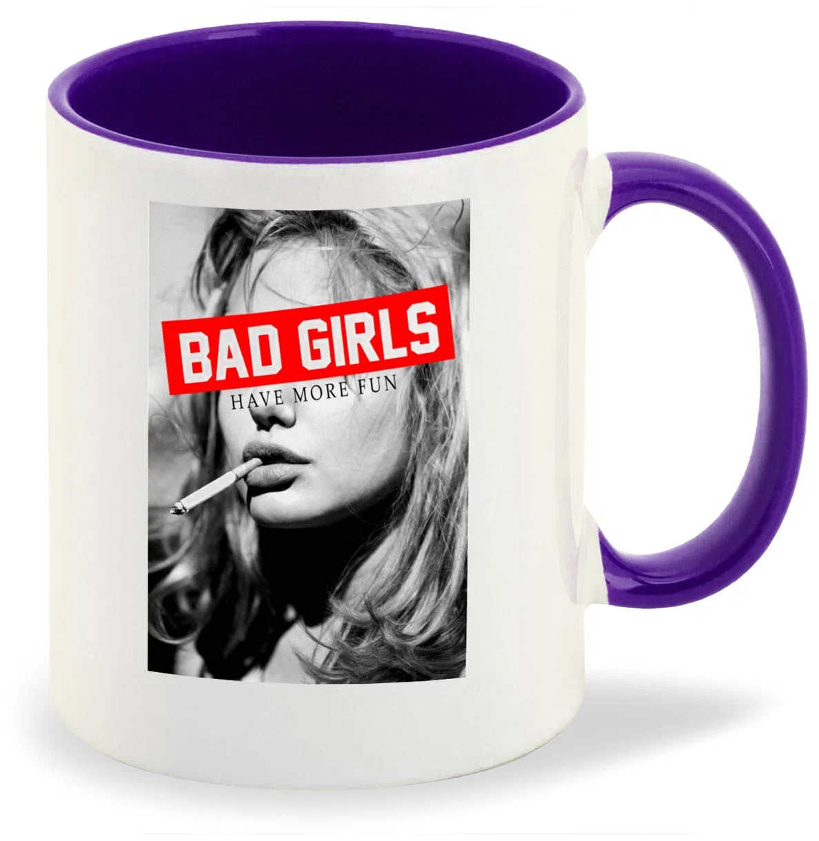 

Кружка CoolPodarok Bad girl have more fun