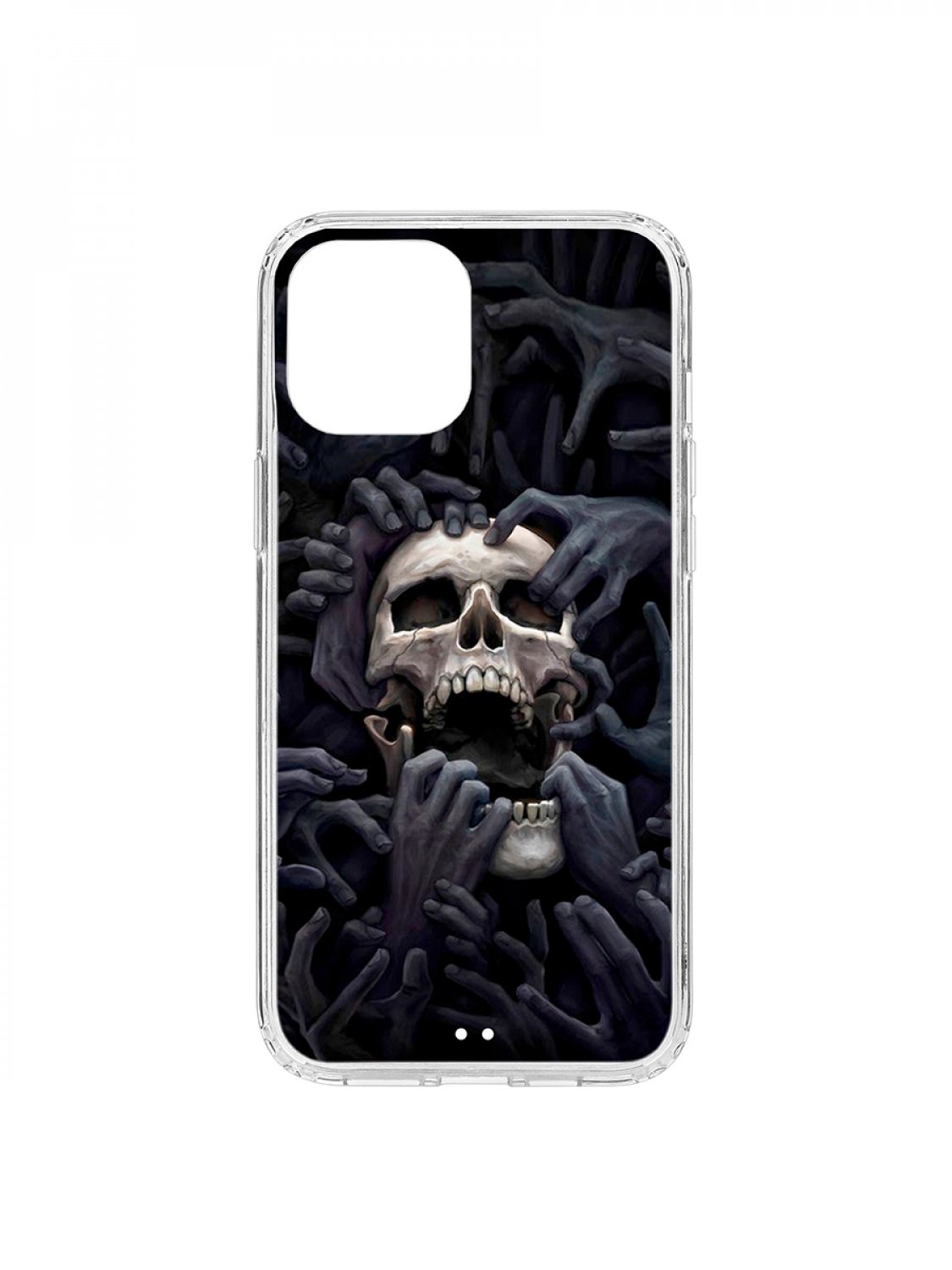 фото Чехол для apple iphone 12 pro max кruче print skull hands