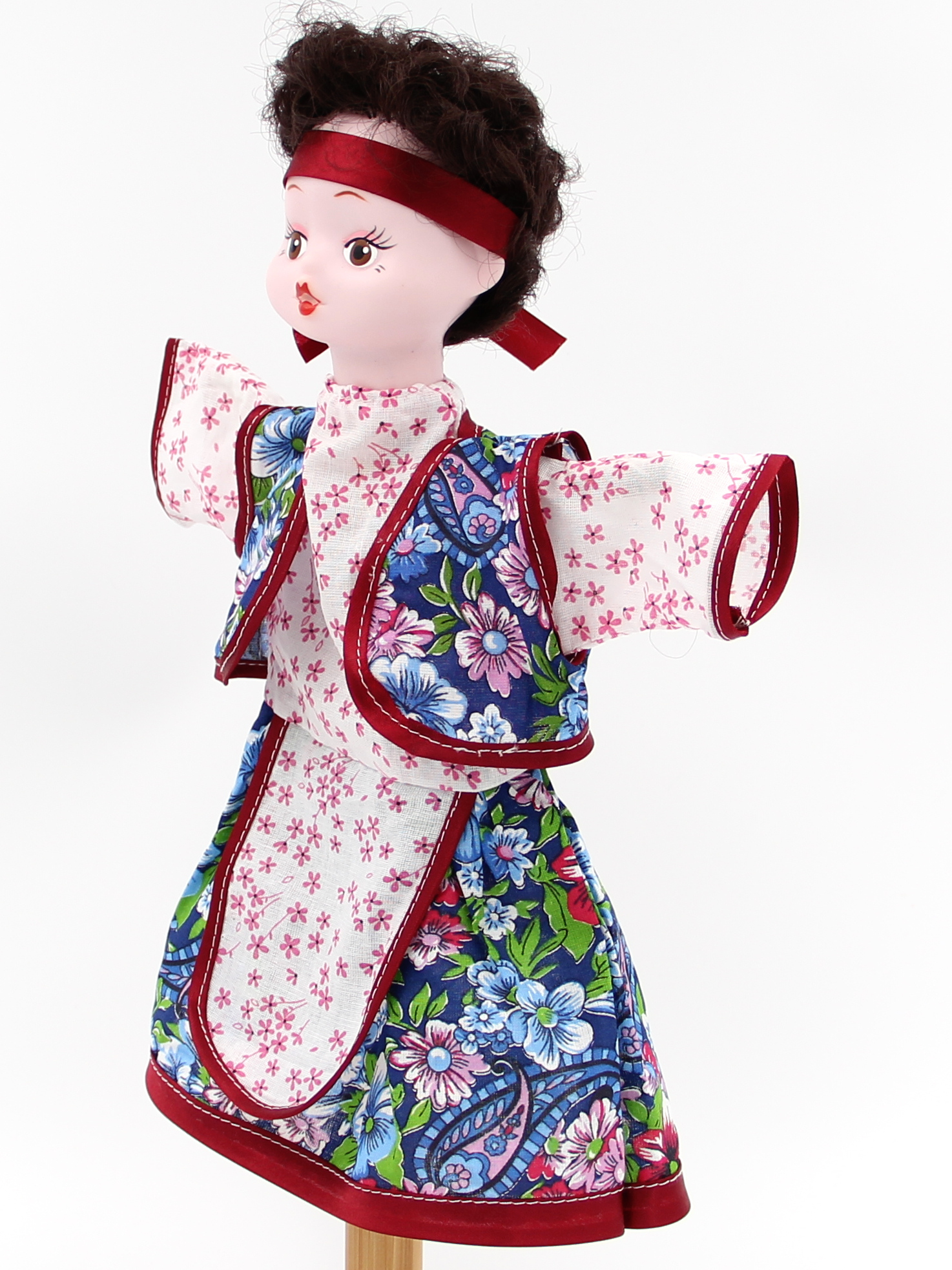 фото Кукла-перчатка кудесники персонаж из кукольного театра би-ба-бо разбойница си-476-01