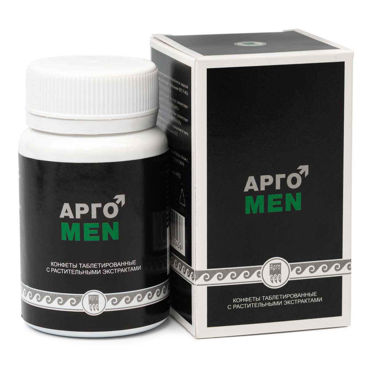 Конфеты таблетированные с растительными экстрактами Апифарм АргоMeN 100 шт.