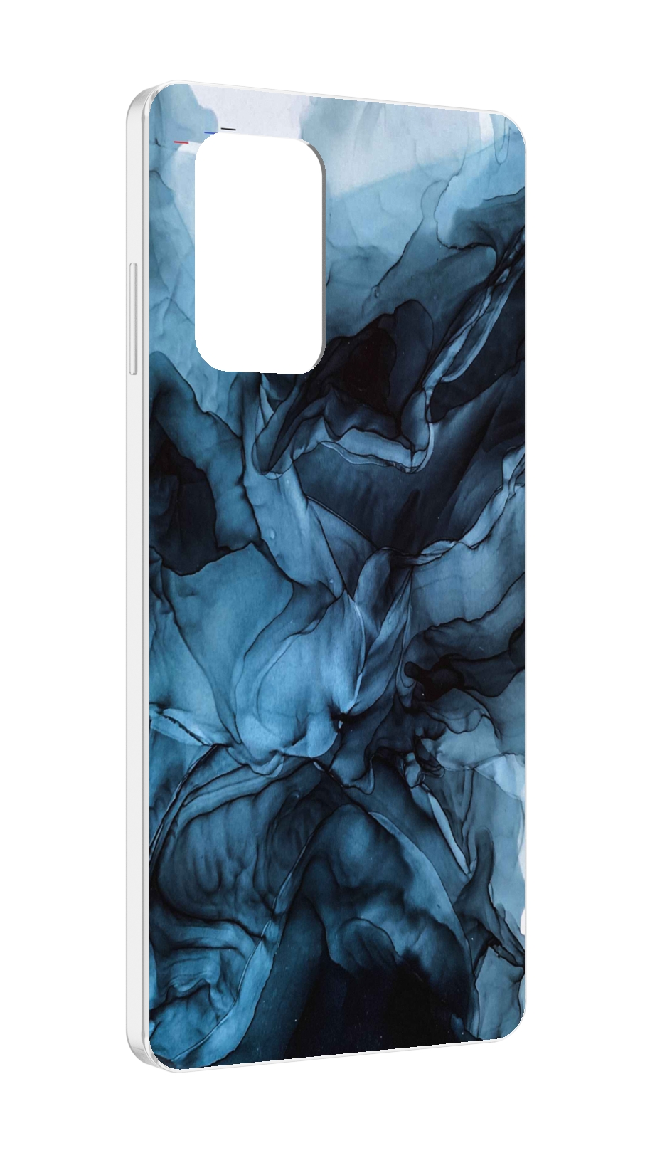 

Чехол MyPads голубой дымок для ZTE Blade A72 / ZTE Blade V40 Vita, Прозрачный, Tocco