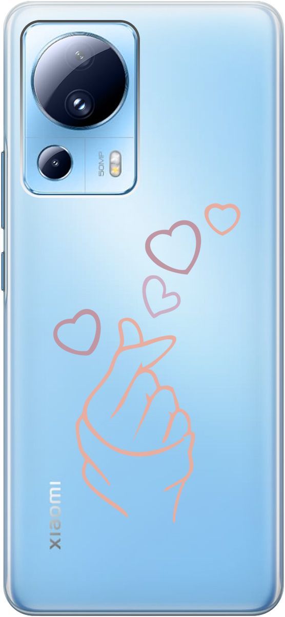 Силиконовый чехол на Xiaomi 13 Lite 