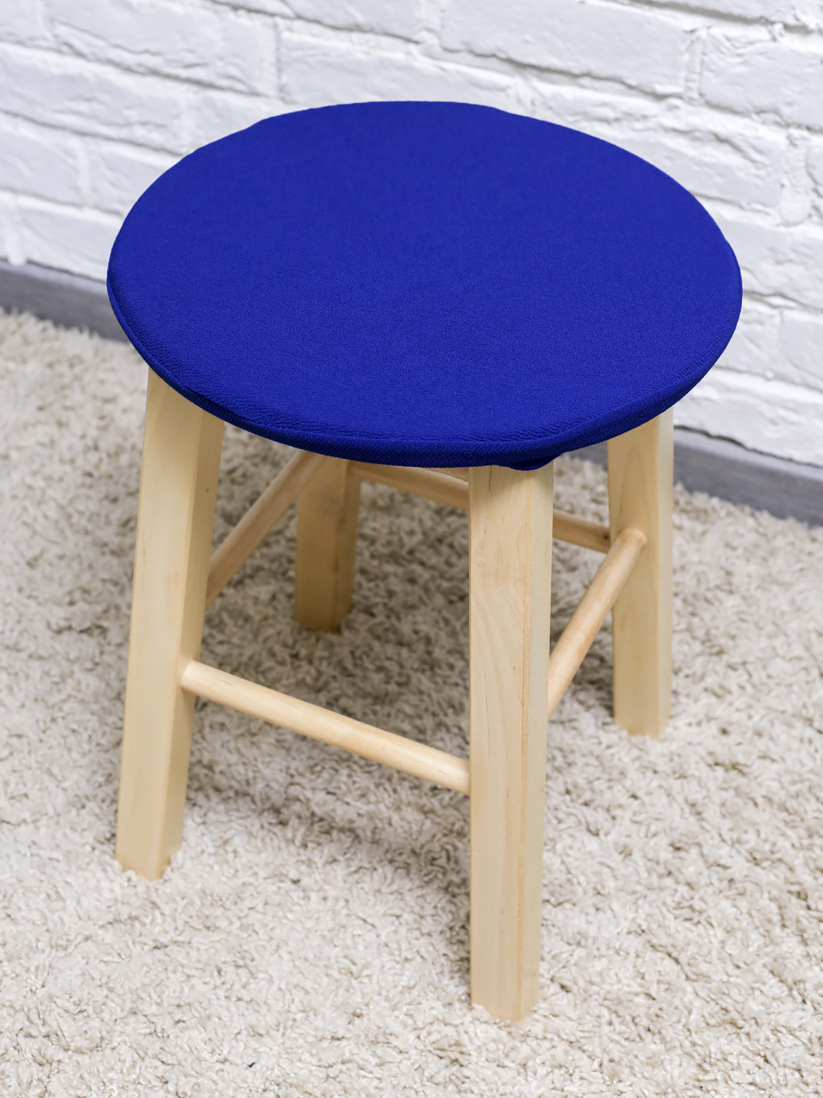 

Чехол для табурета LuxAlto Jacquard, синий, комплект 4 шт, 14619, Jacqstool