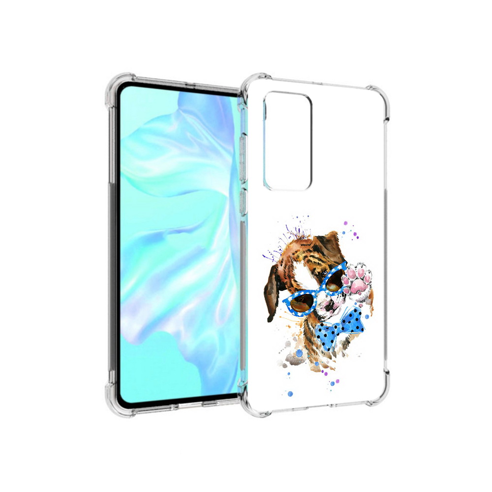 

Чехол MyPads Tocco для Huawei P40 лапочка, Прозрачный, Tocco
