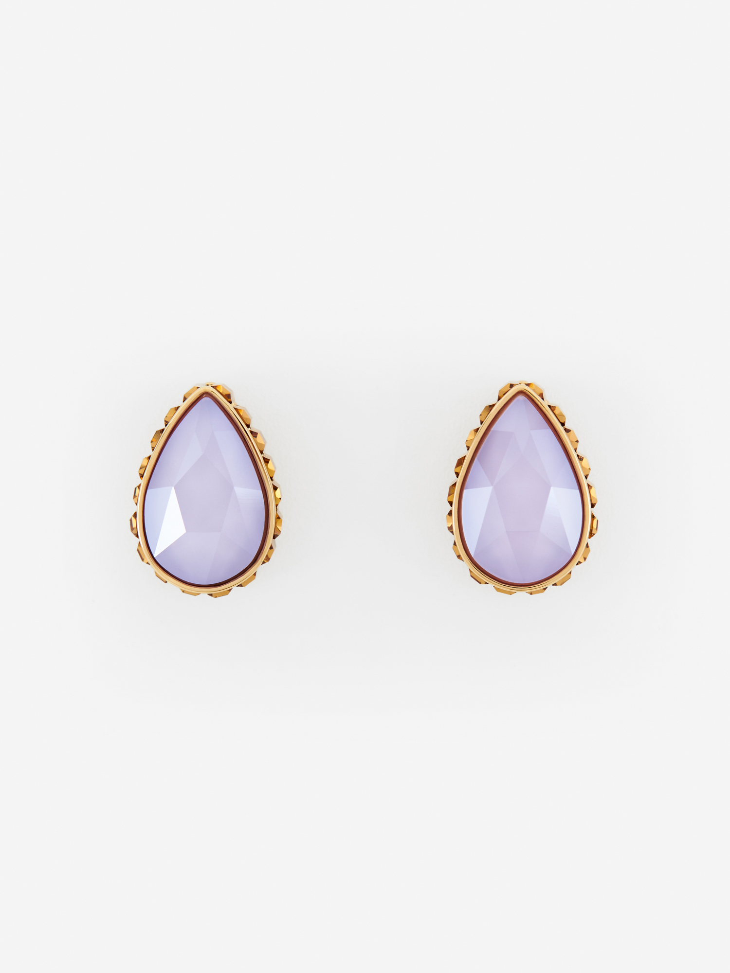 

Серьги Swarovski для женщин, фиолетовый, золотистый, 5641405, 564140