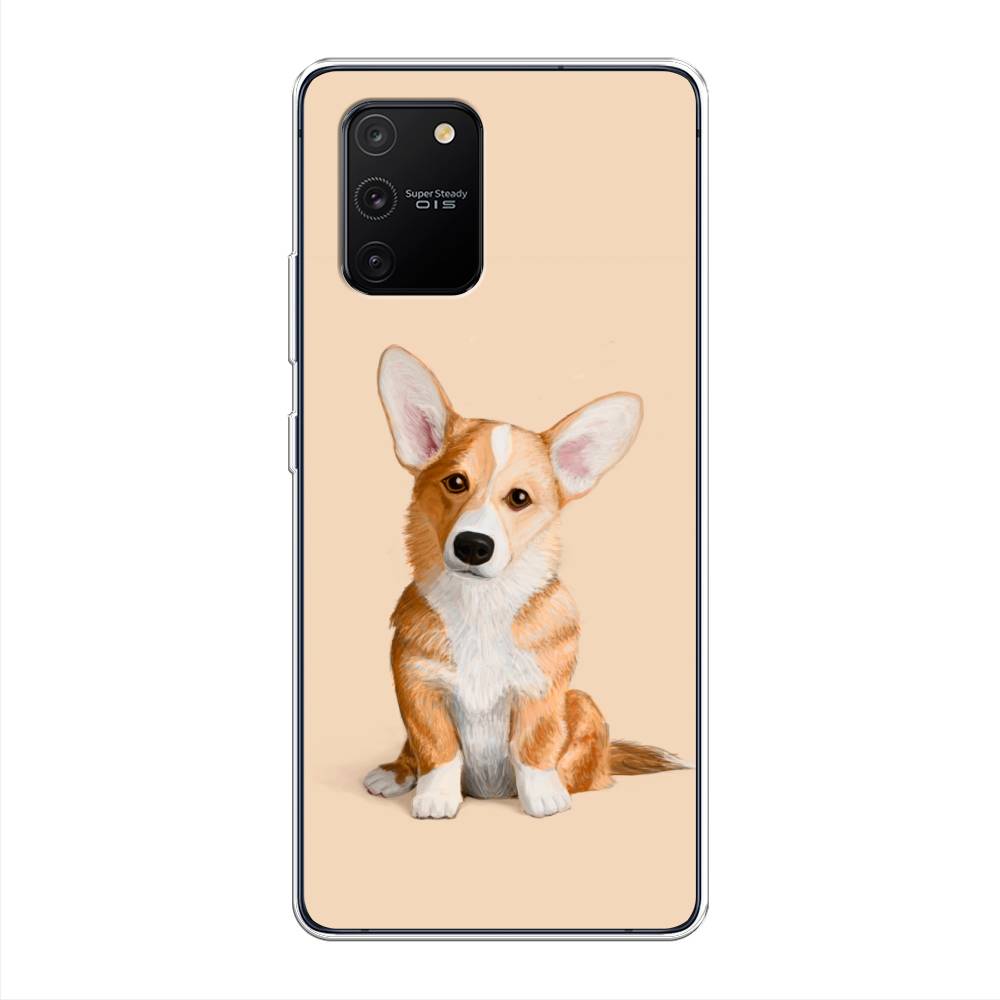 

Чехол на Samsung Galaxy S10 Lite "Грустный Корги", Коричневый;бежевый, 210050-1
