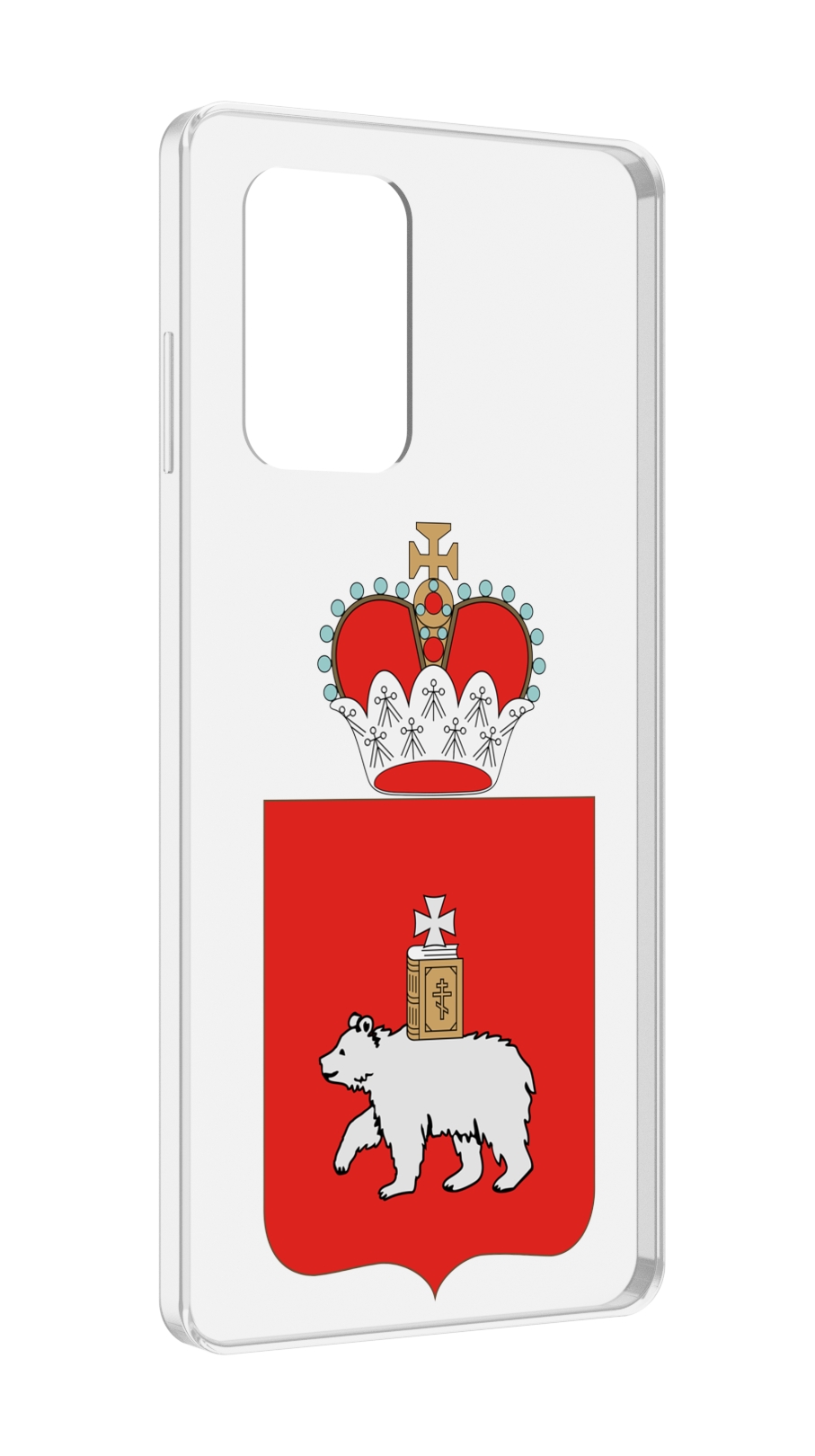 Чехол MyPads герб-пермскии?-краи? для ZTE Blade A72 / ZTE Blade V40 Vita