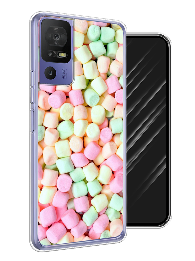 

Чехол Awog на TCL 40 SE "Marshmallows", Зеленый;желтый;розовый, 291550-10