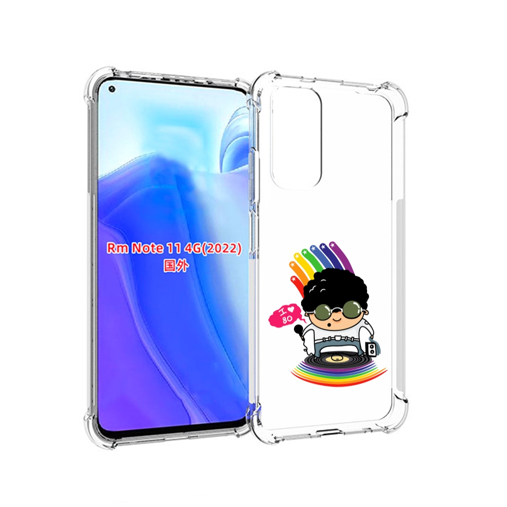

Чехол MyPads Я люблю 80-е для Xiaomi Redmi Note 11 4G ( Глобальная версия ), Tocco