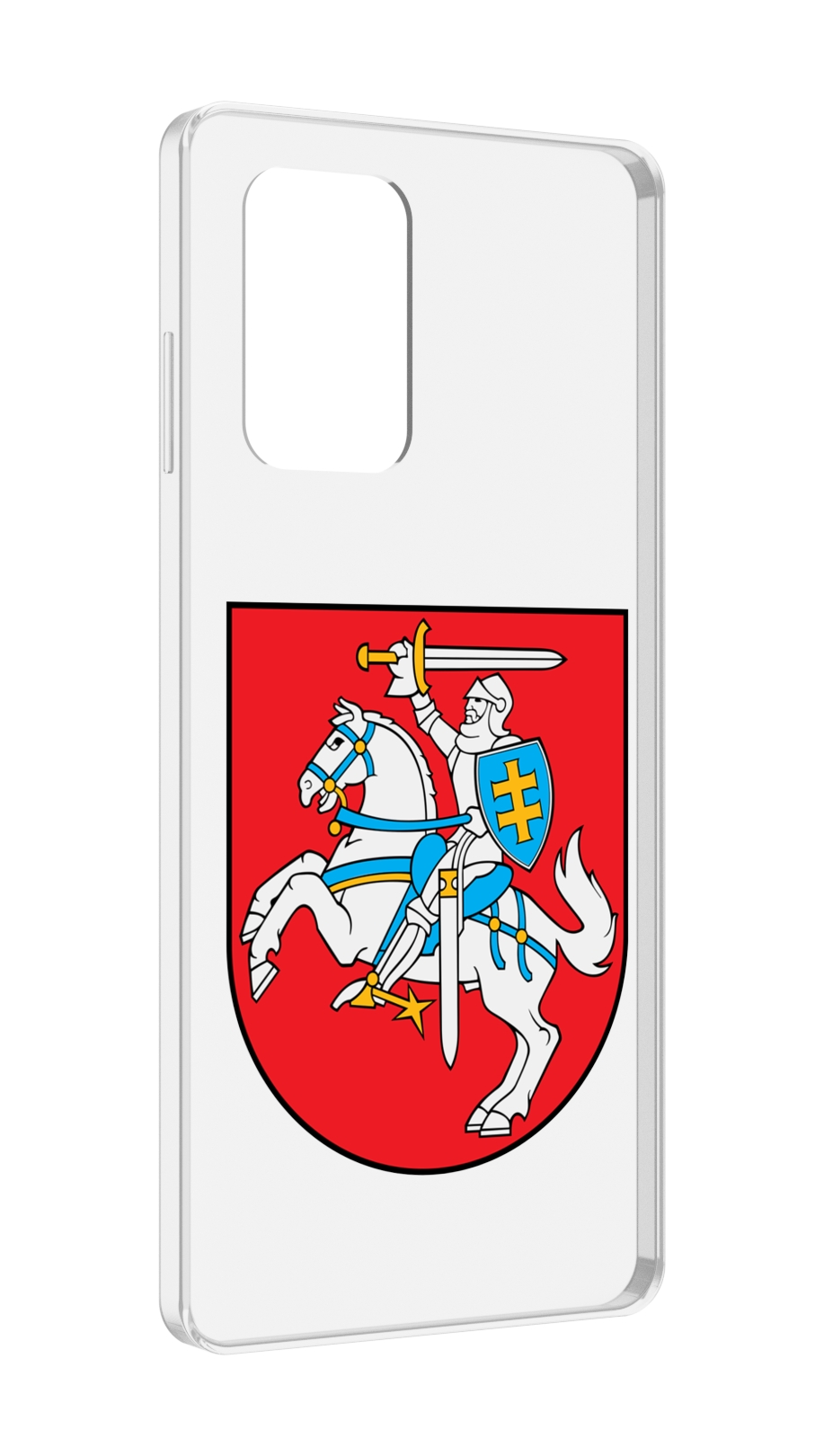 Чехол MyPads герб-литва для ZTE Blade A72 / ZTE Blade V40 Vita