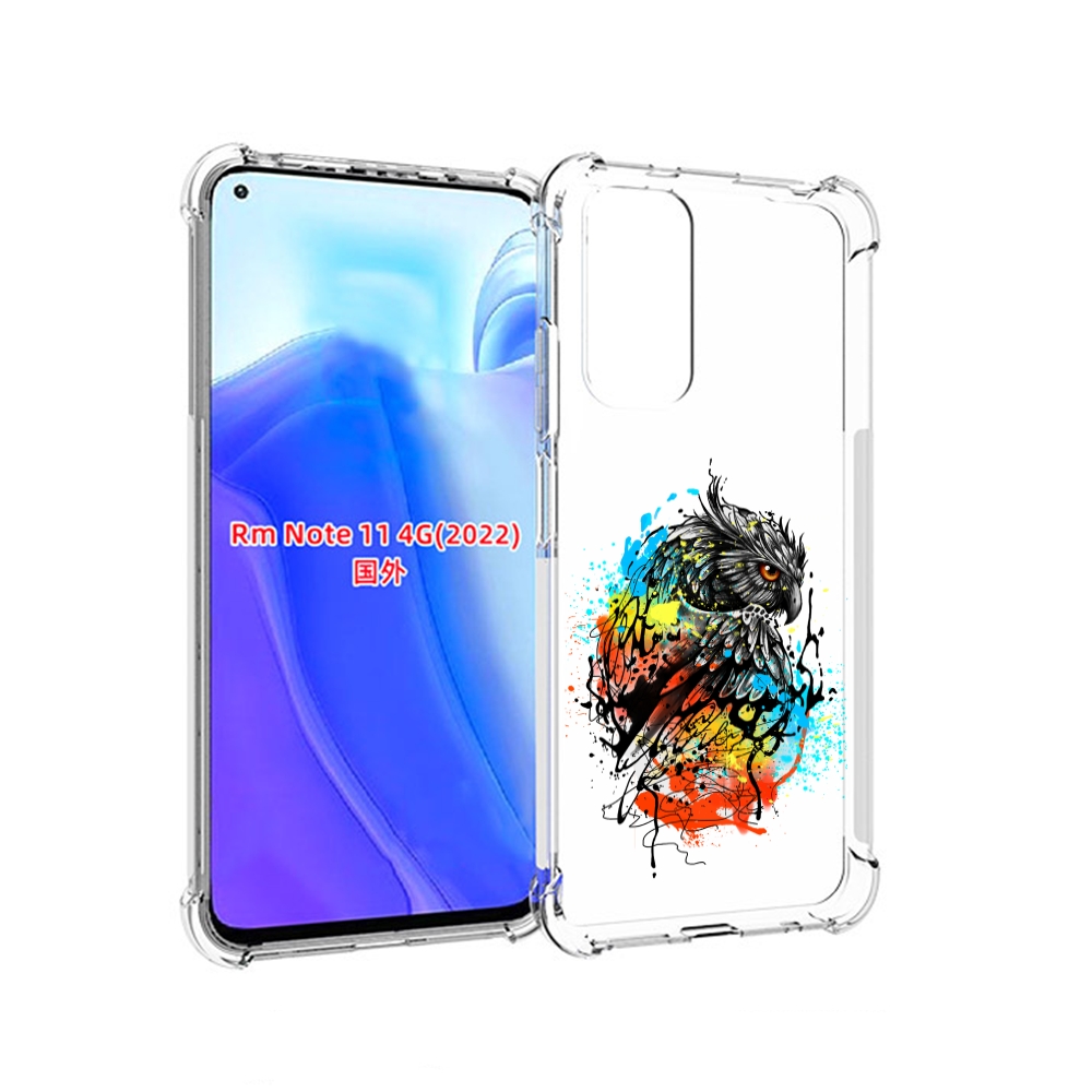 

Чехол MyPads Творческая сова для Xiaomi Redmi Note 11 4G ( Глобальная версия ), Tocco
