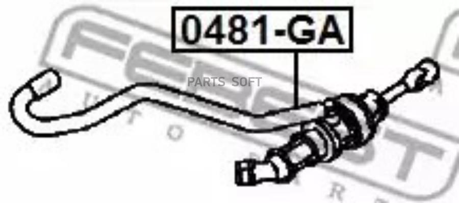 FEBEST Цилиндр сцеп.глав.MITSUBISHI OUTLANDER CW 2006-2012 FEBEST 0481-GA