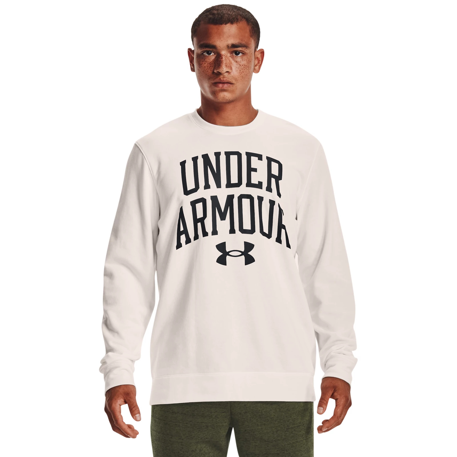 Свитшот мужской Under Armour 1361561-112 белый XL