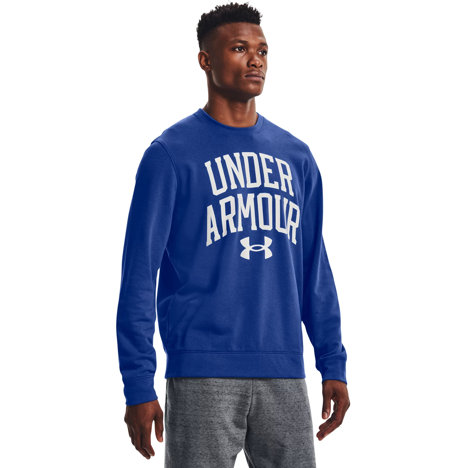 

Свитшот мужской Under Armour 1361561-432 синий 50-52 RU, 1361561-432