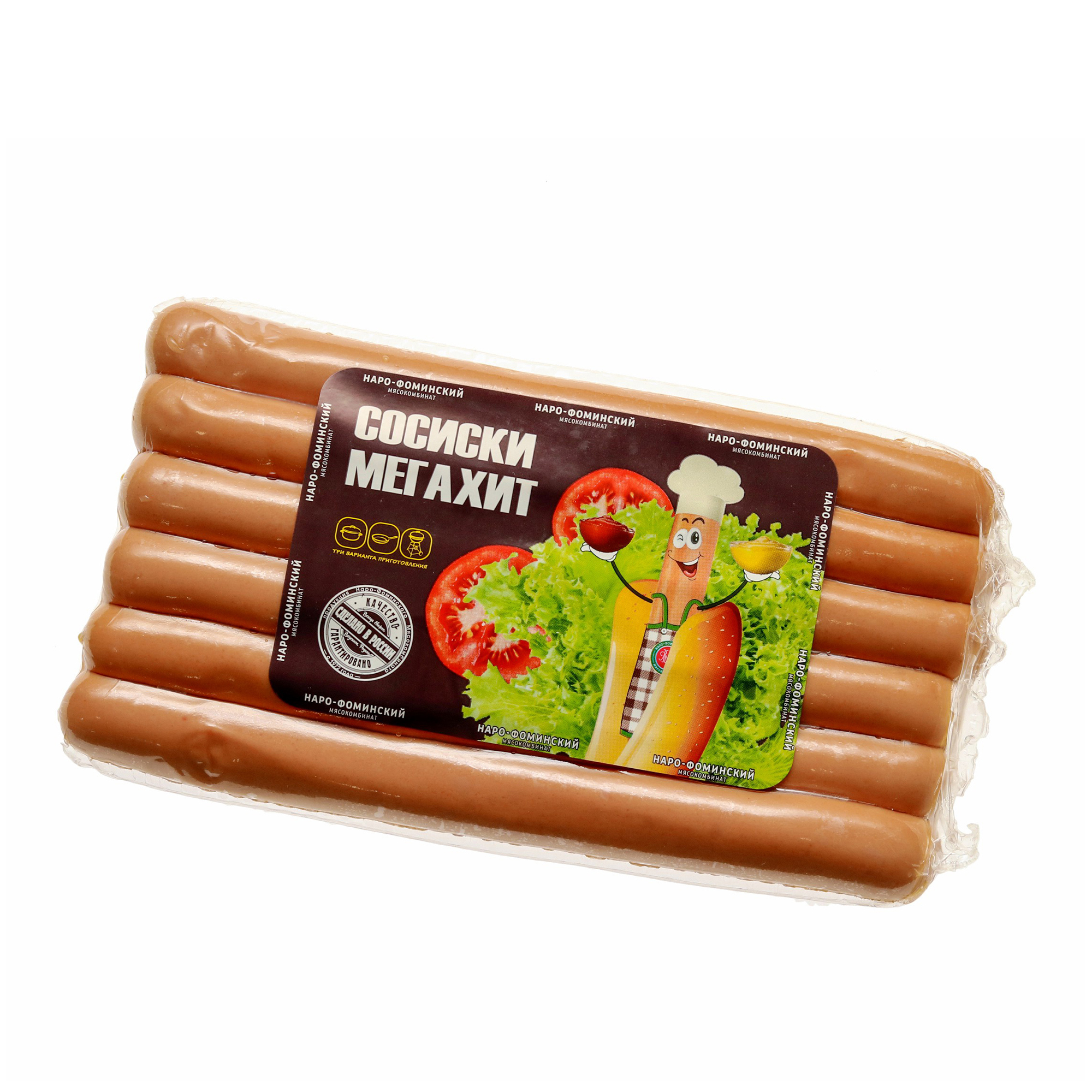

Сосиски Наро-Фоминский мясокомбинат МегаХит 360 г