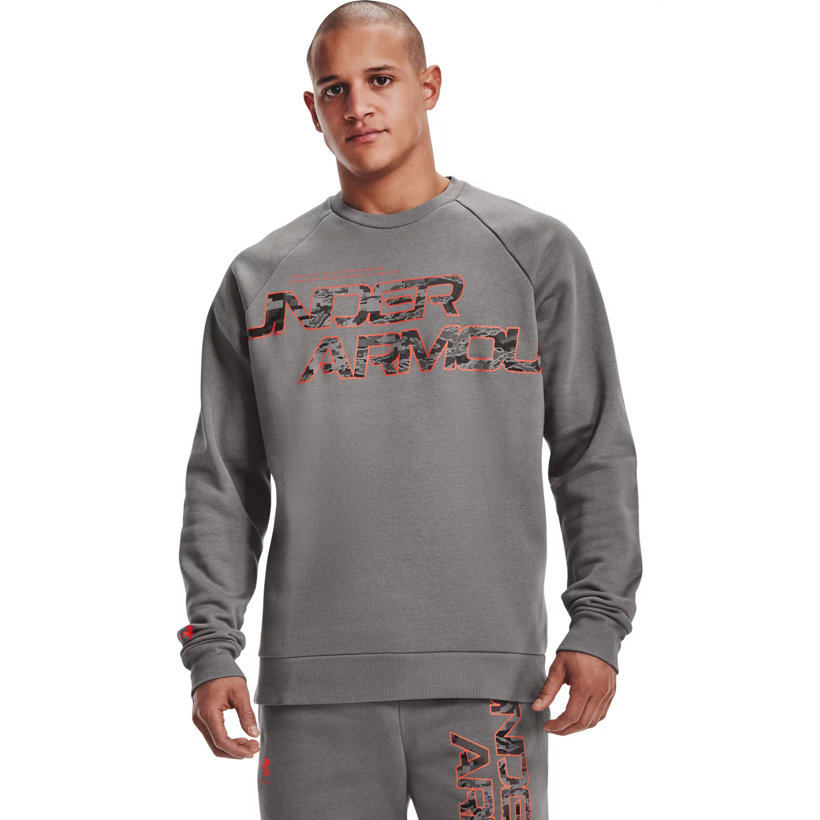 

Свитшот мужской Under Armour 1366306-066 серый 48-50 RU, 1366306-066
