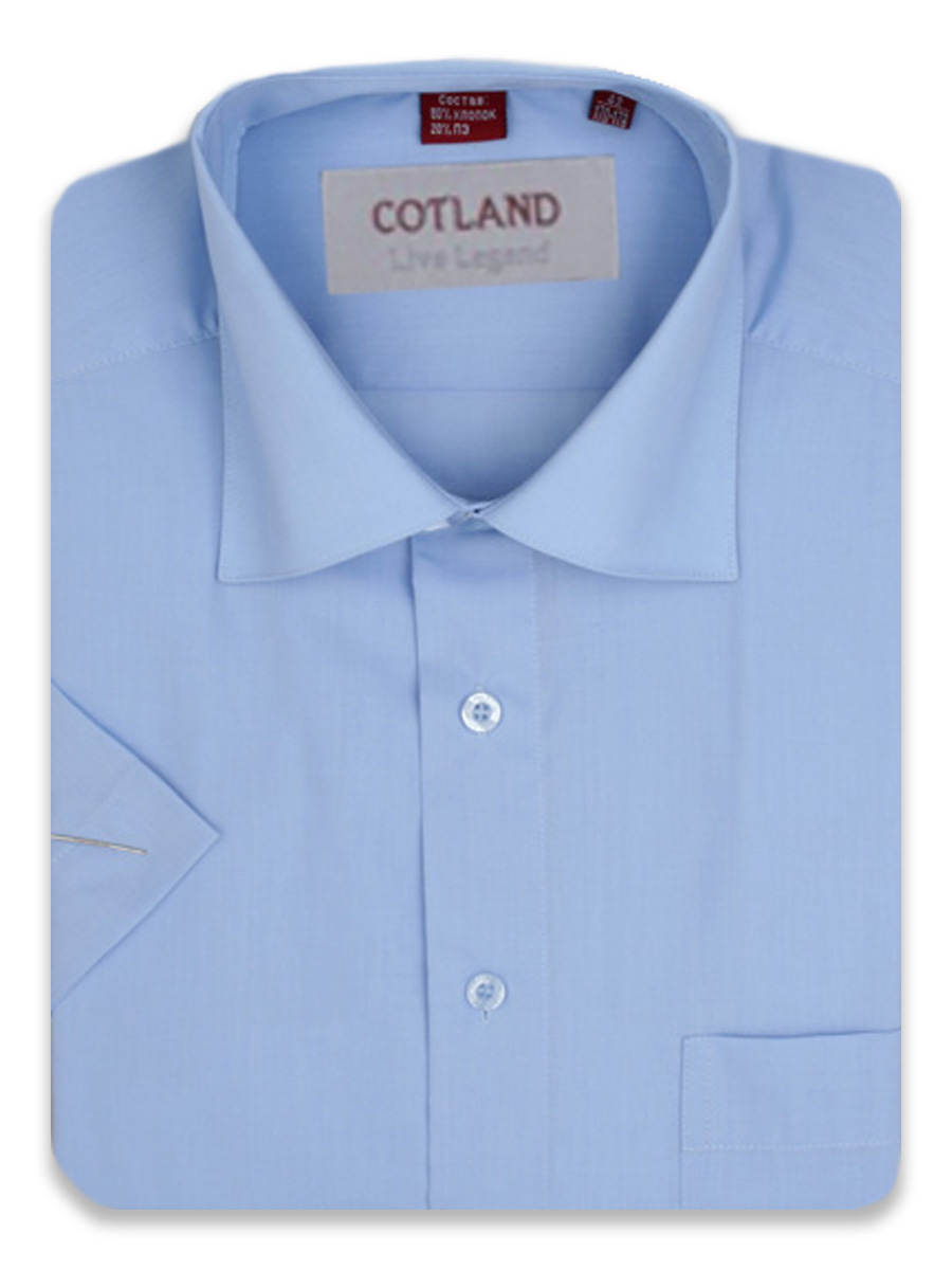 

Рубашка мужская Cotland Bell Blue k голубая 46/170-178, Bell Blue k