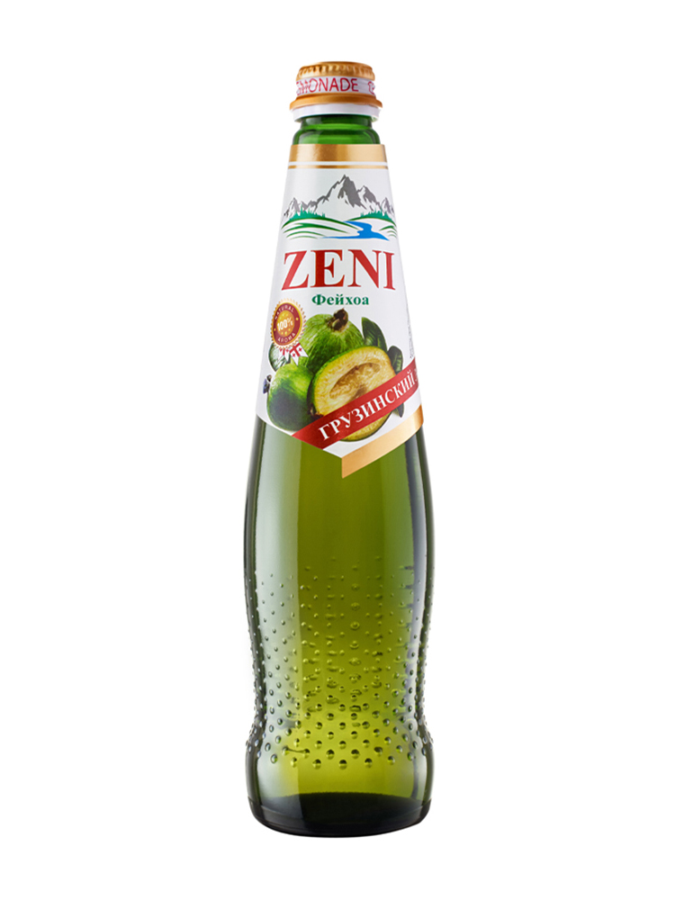 

Лимонад / ZENI / Фейхоа упаковка 10 бутылок по 0,5 л./ стекло
