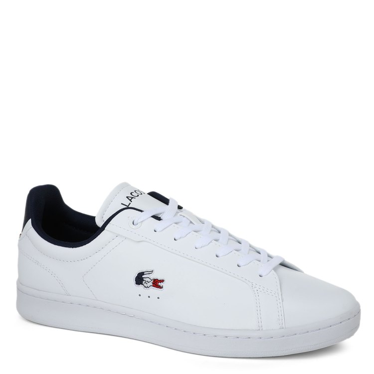 

Кеды мужские Lacoste 745SMA0114 белые 41 EU, Белый, 745SMA0114